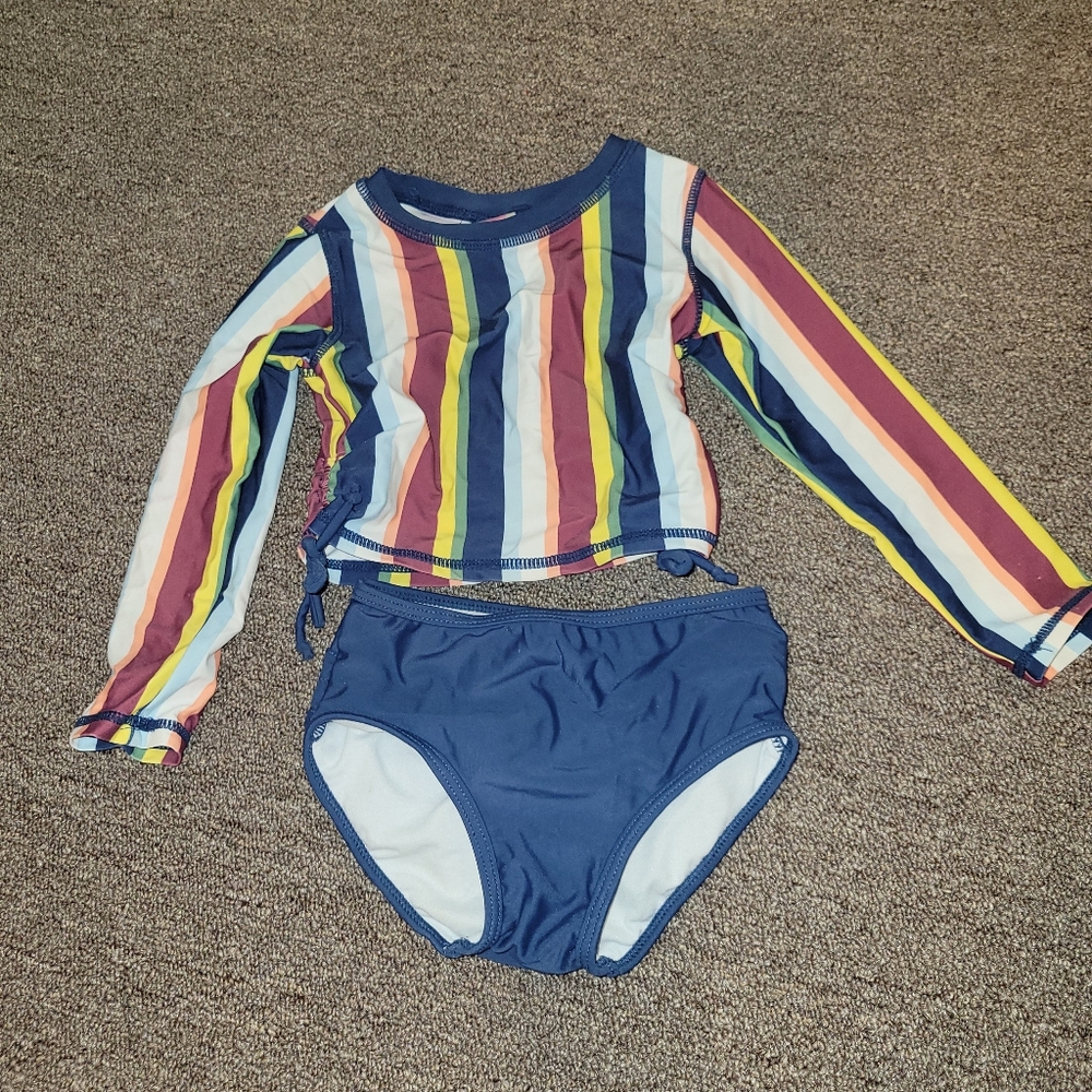 GUC 3t Ruffle Butts 2-piece bathing suit